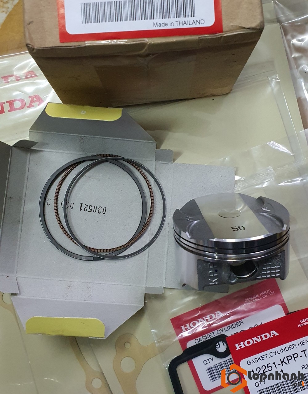 piston sec mang code 2 cbr150